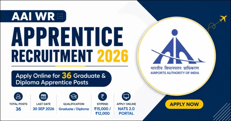 AAI WR Apprentice Recruitment 2026