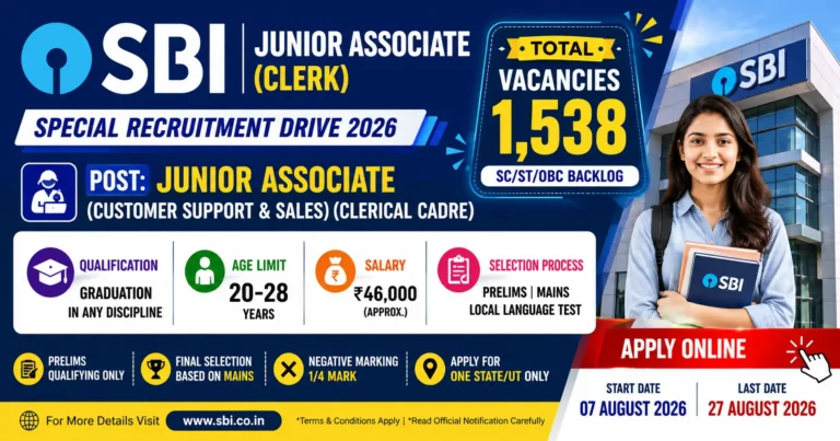 SBI Clerk Apply Online 2026