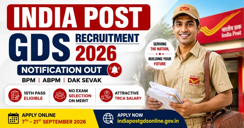 India Post GDS Recruitment 2026 